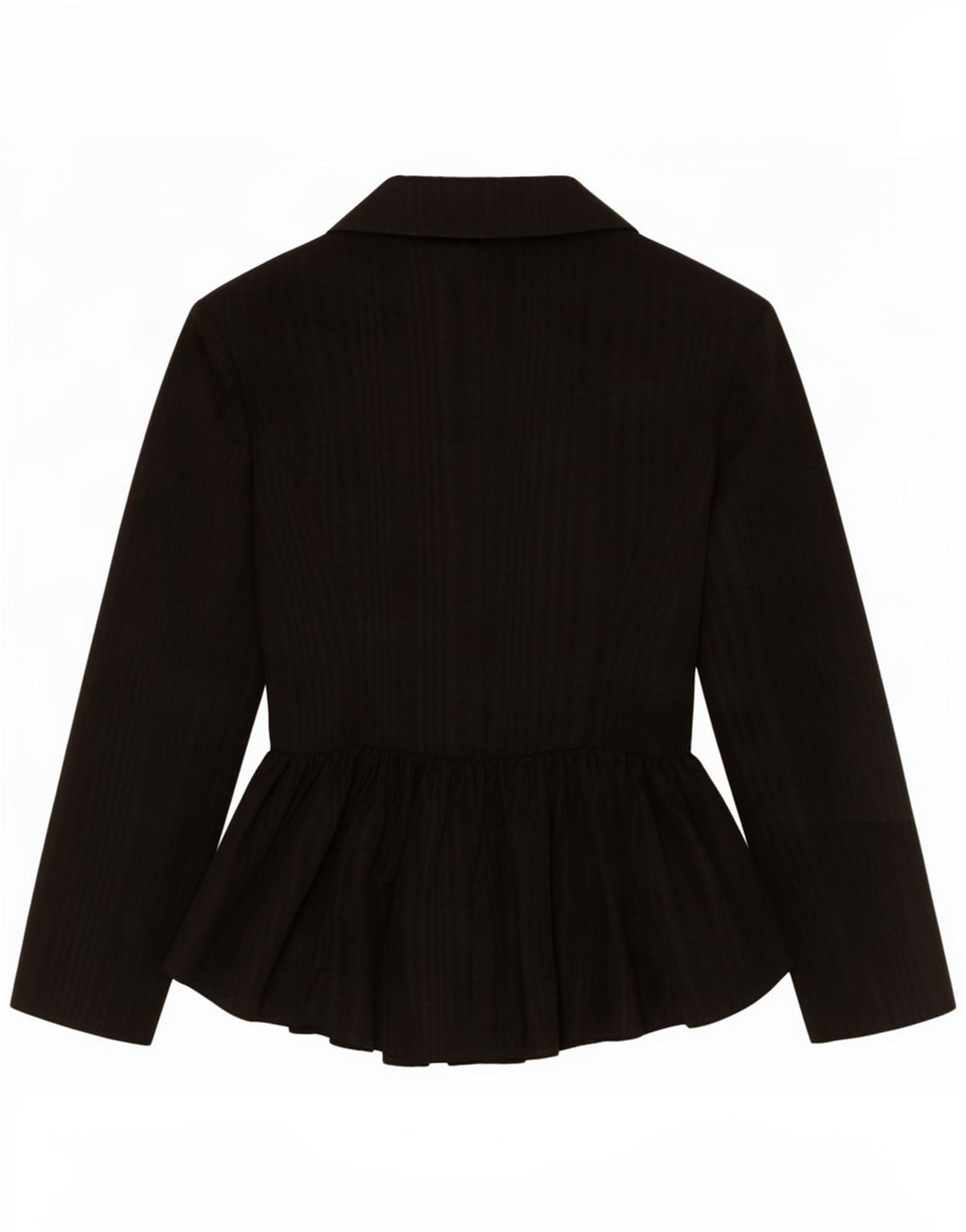 Sergio Morini Jachetă Blazer Femei 1 Buton IT 46 Large Black Acetat