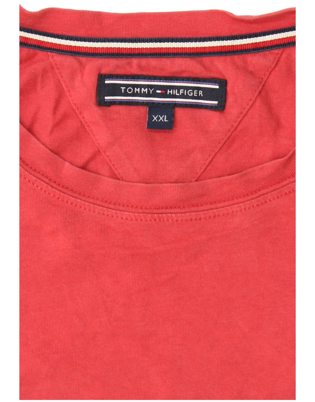 Tricou pentru bărbați Tommy Hilfiger Top 2XL bumbac roșu