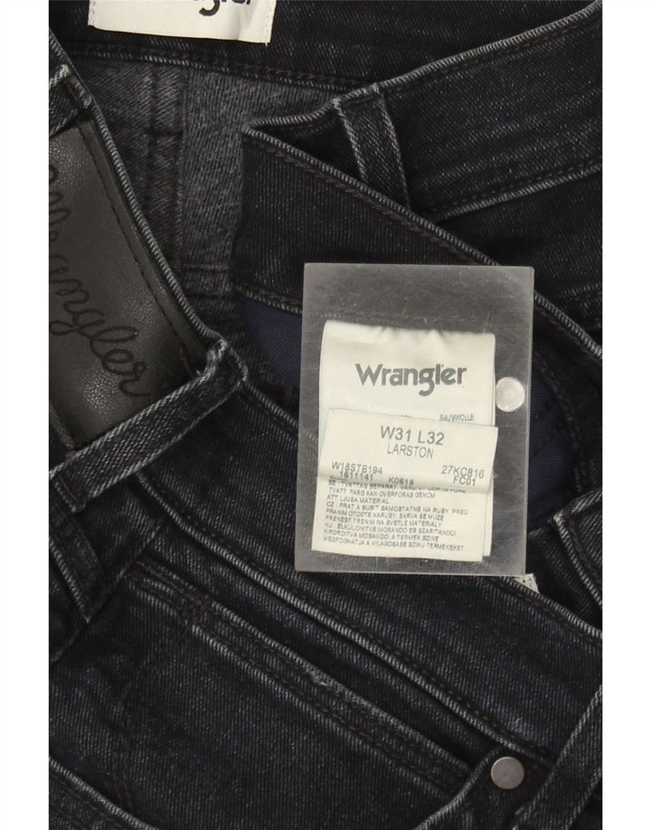 WRANGLER Blugi pentru bărbați Larston Slim W31 L32 Bumbac bleumarin