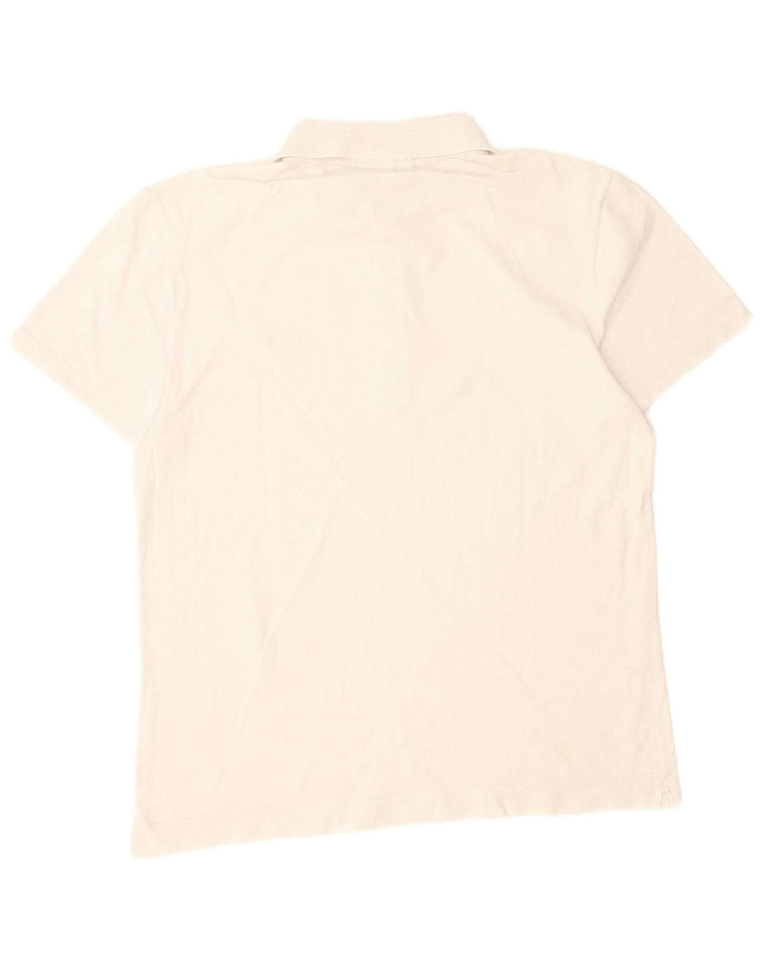 Tricou polo pentru bărbați Lacoste Slim Fit Mărimea 4 Bumbac alb mediu