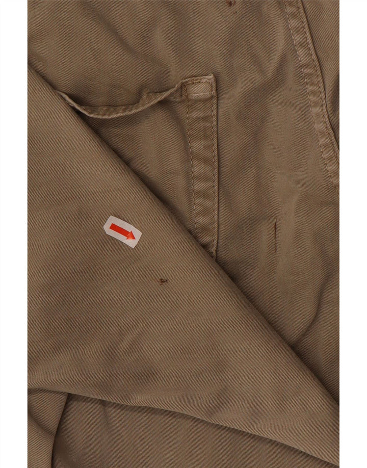 Pantaloni chino drepți pentru bărbați Marlboro Classics W34 L29 bej