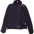Jachetă Windbreaker pentru femei Superdry, UK 10, nailon, albastru bleumarin