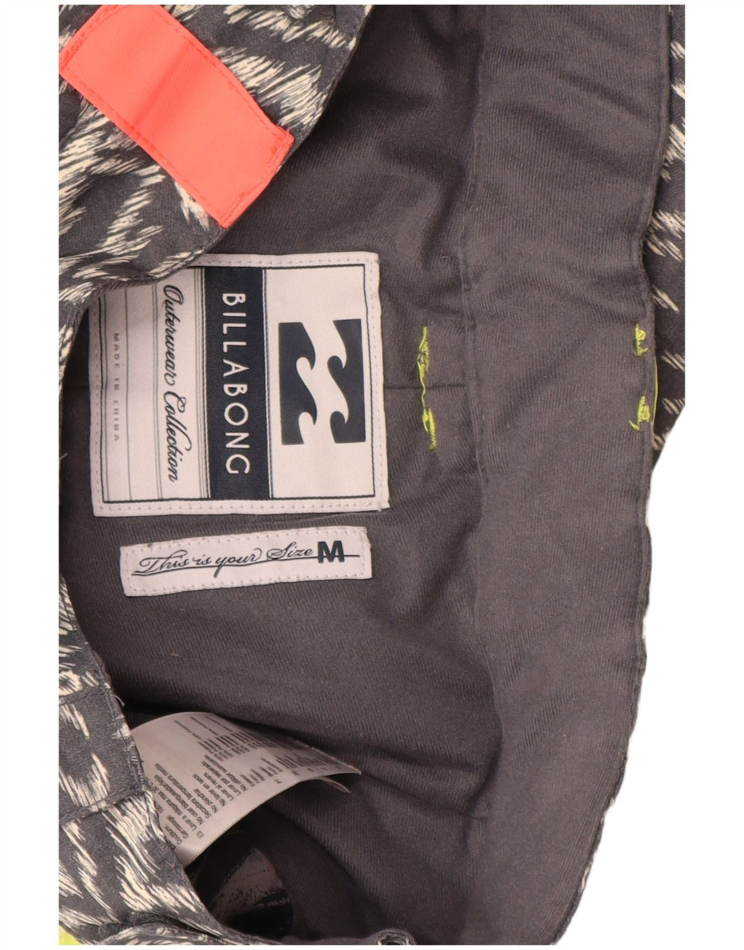 Pantaloni de schi pentru femei Billabong UK 14 Medium Gri Geometric Poliester