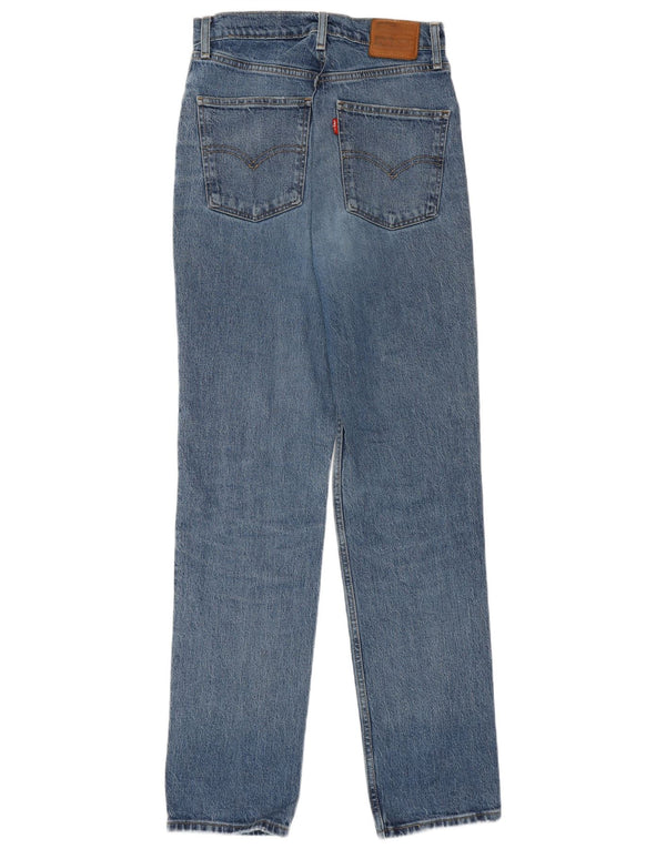 Blugi Levi's pentru femei cu talie înaltă W27 L31 Bumbac albastru