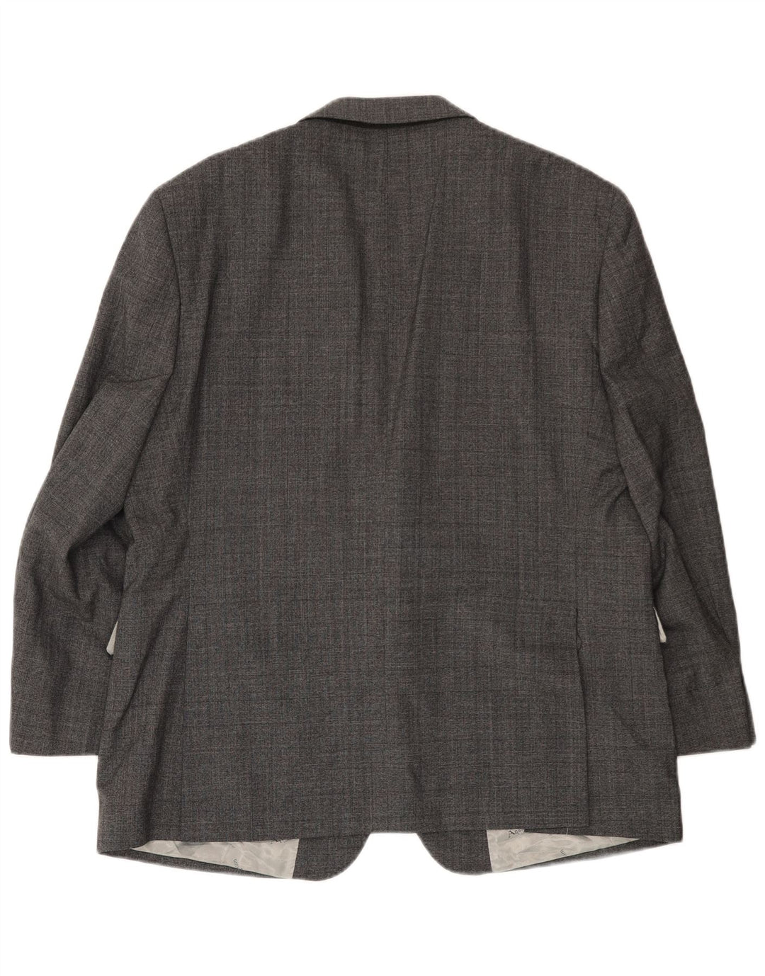 Jachetă Blazer pentru bărbați Aquascutum cu 2 nasturi UK 46 3XL Lână gri