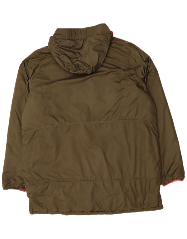 Jachetă căptușită reversibilă cu glugă pentru bărbați Puma Arsenal UK 44 2XL poliester roșu