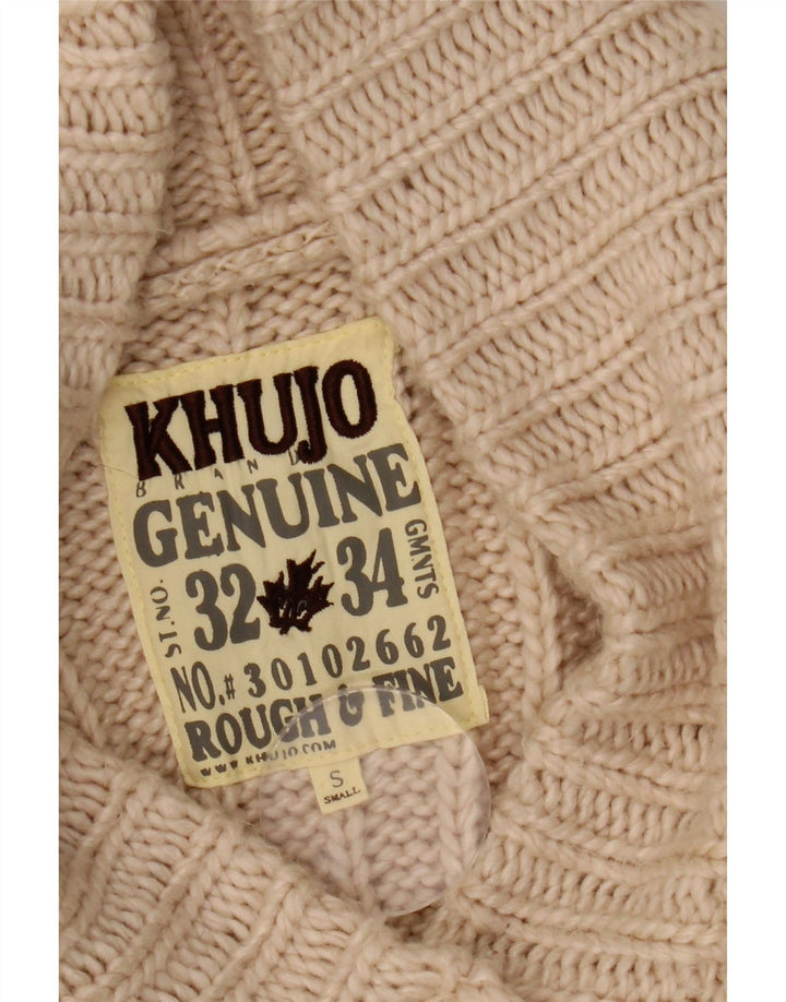Pulover cardigan pentru femei KHUJO UK 8 Small Bej