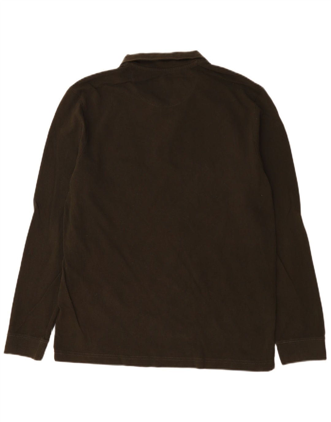 Tricou polo cu mânecă lungă pentru bărbați Farah, bumbac kaki mare