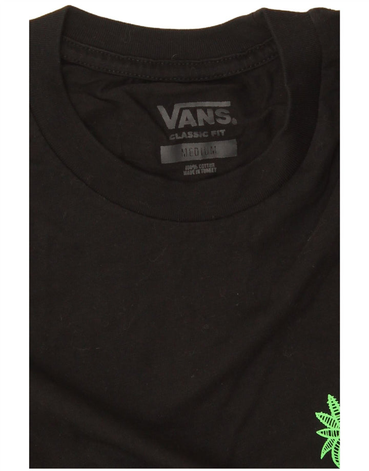 Tricou grafic Vans Classic Fit Top Bumbac mediu negru