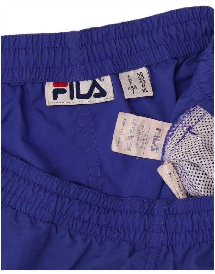 Pantaloni scurți sport FILA pentru bărbați IT 50, mari, albastru, poliamidă