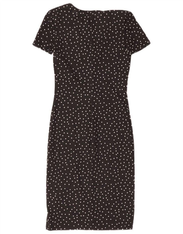 Rochie pentru femei Zara Marea Britanie 8 Poliester cu buline negru