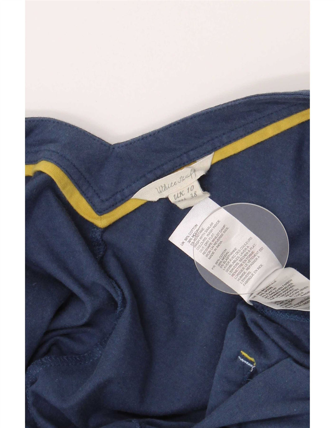 Salopetă pentru femei White Stuff UK 10 Small Blue Bumbac