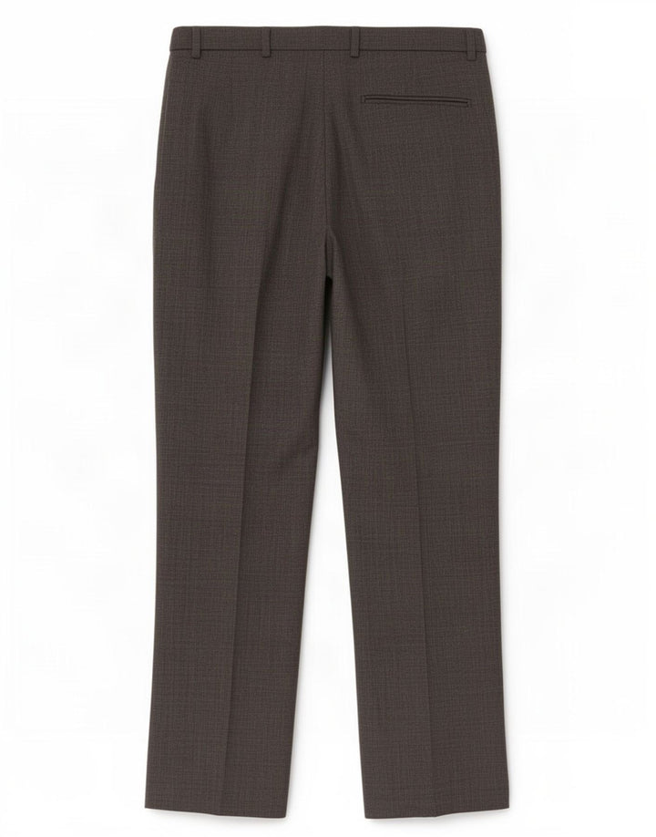 Pantaloni de costum pentru bărbați Marks & Spencer, cu tăiere obișnuită, L34 L29 Lână gri