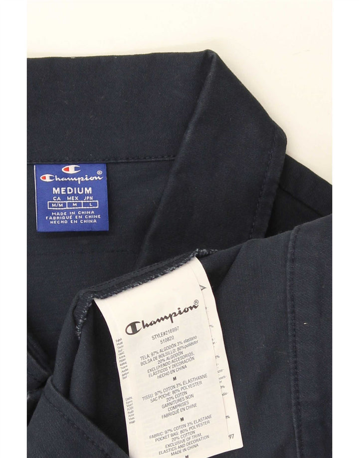 Jachetă Bomber pentru bărbați Champion UK 38 Medium Bluemarin Bumbac