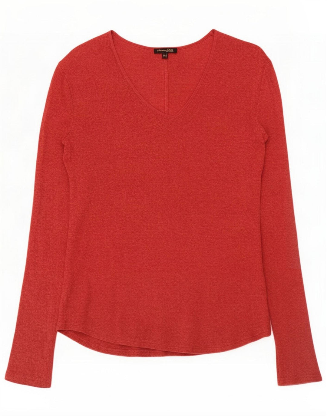 Massimo Dutti Top pentru femei cu mânecă lungă UK 10 Small Red