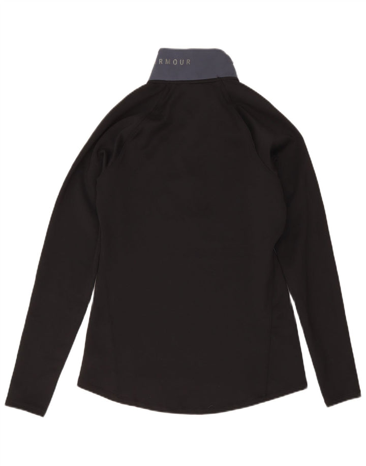 Top de trening Under Armour cu pulover grafic pentru femei UK 12 Medium Black