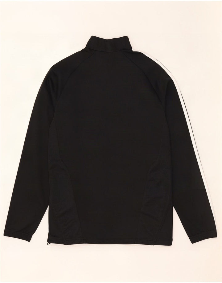 Adidas pentru bărbați Climacool Zip Neck Pullover Trening Top UK 38/40 Medium Black