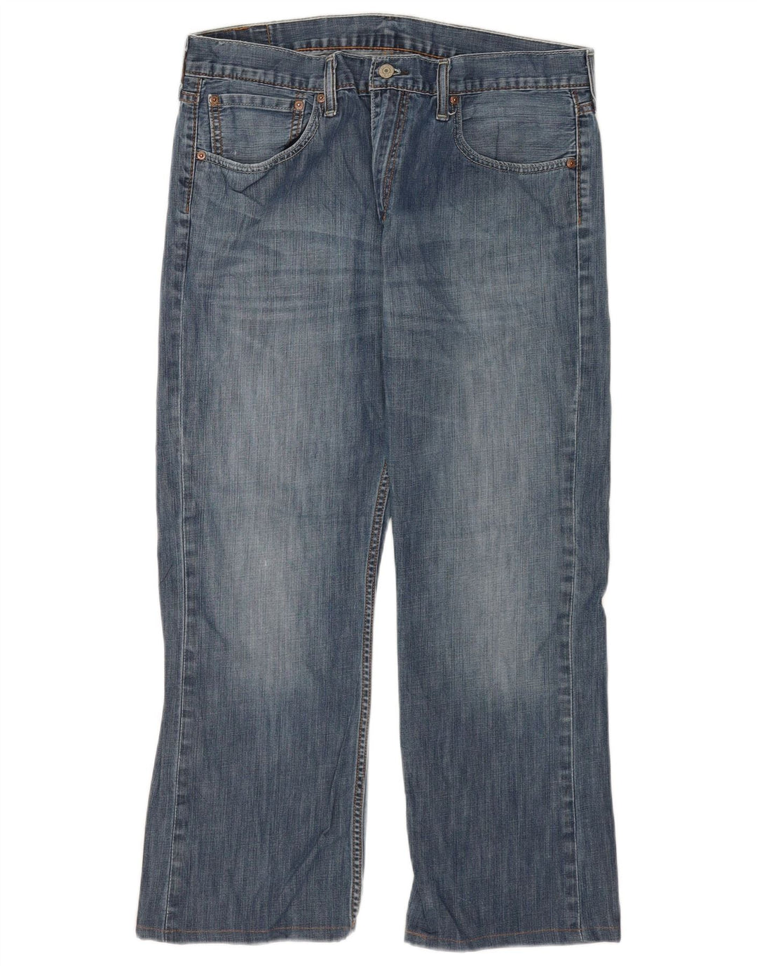 Blugi largi pentru bărbați Levi's W36 L30 bumbac albastru