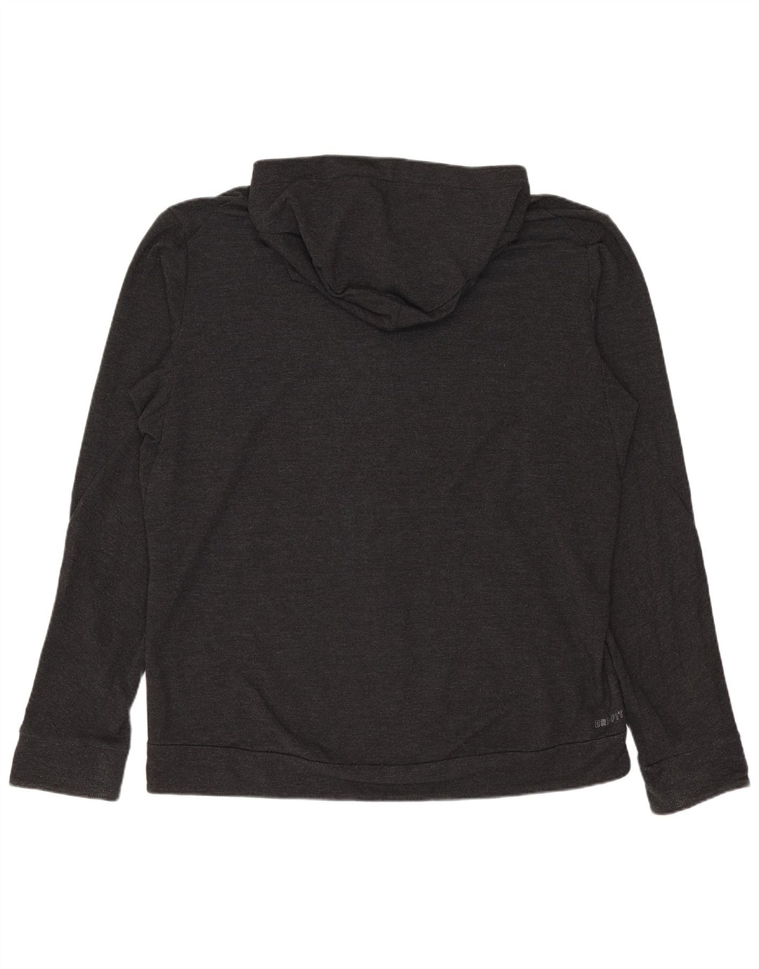 Pulover Nike Dri Fit Zip pentru bărbați, mare, gri, raion