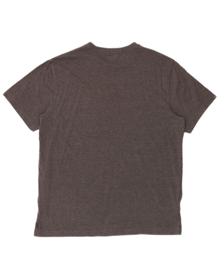Tricou pentru bărbați Eddie Bauer Top mare bumbac gri