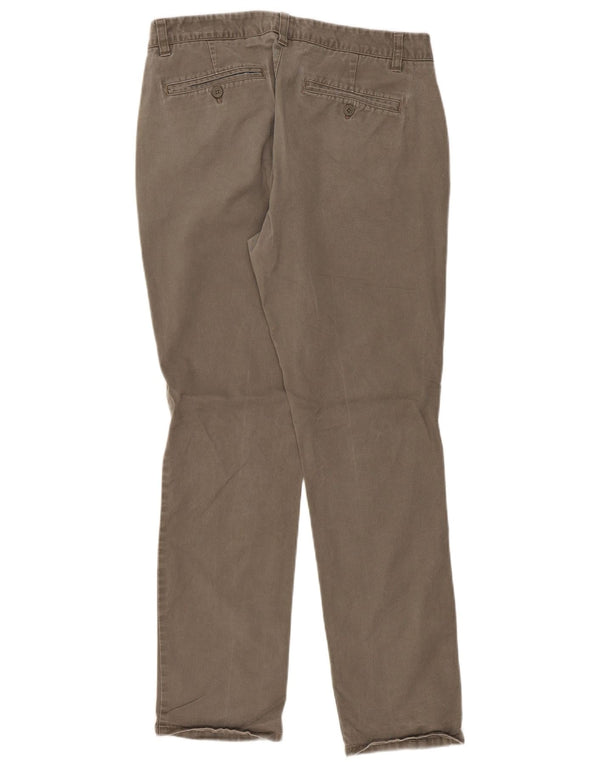 BONOBOS Pantaloni chino subțiri croiți pentru bărbați L34 L32 Bumbac kaki