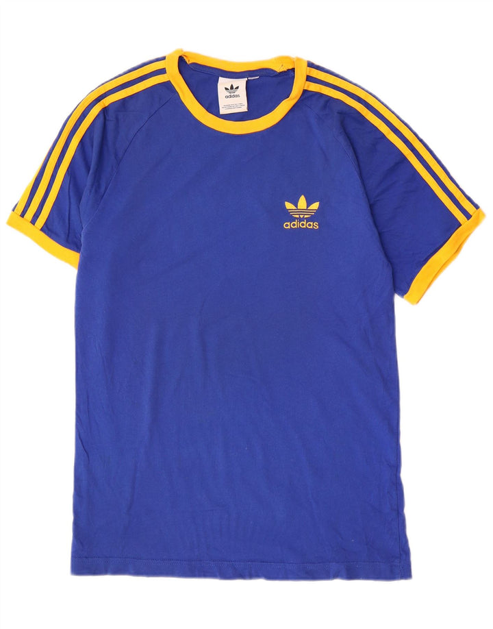 Tricou pentru bărbați Adidas Top Small Blue
