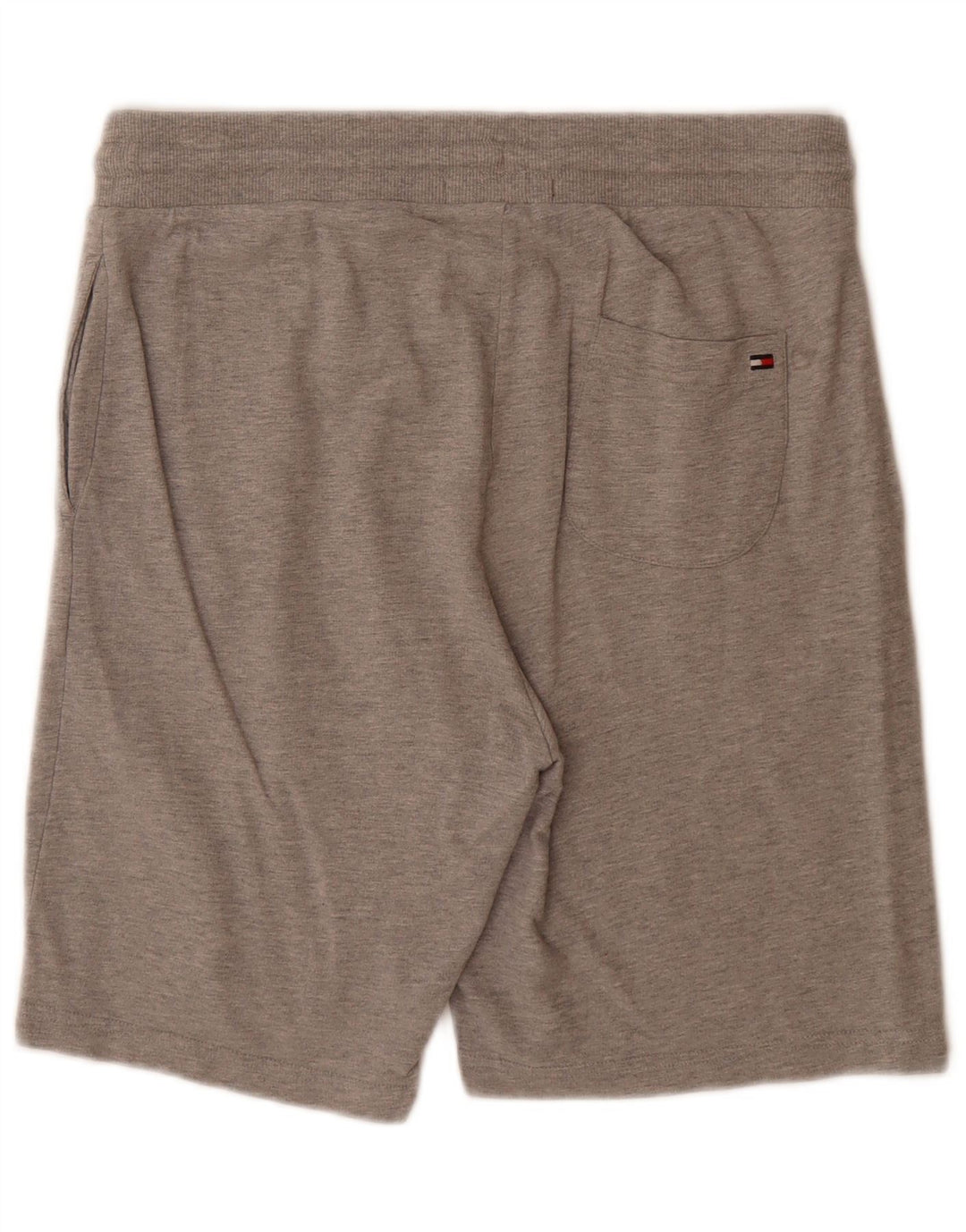 Pantaloni scurți sport Tommy Hilfiger pentru bărbați, bumbac cu pete gri medii