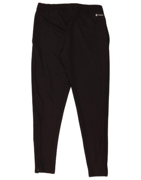 Pantaloni de trening Adidas Aeroready pentru bărbați, poliester mediu negru