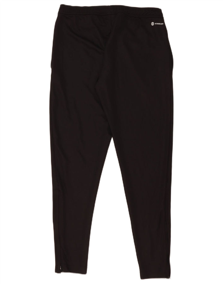 Pantaloni de trening Adidas Aeroready pentru bărbați, poliester mediu negru
