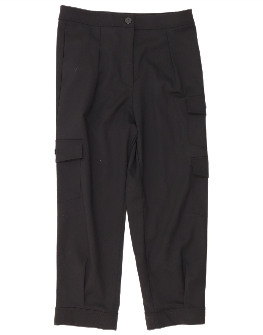 Pantaloni cargo drepti Sundek pentru femei L30 L26 bumbac negru