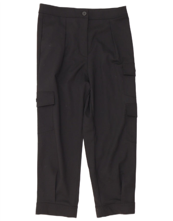 Pantaloni cargo drepti Sundek pentru femei L30 L26 bumbac negru