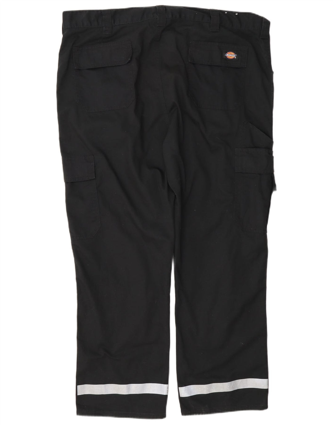 Pantaloni cargo dritti pentru bărbați Dickies L40 L28 Poliester negru color bloc