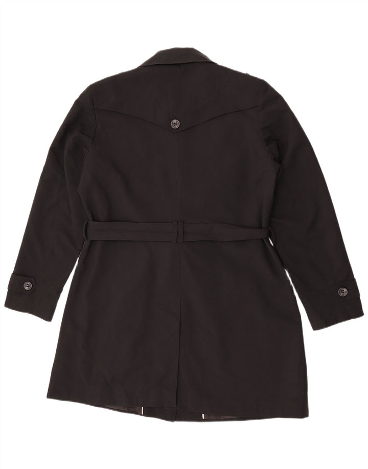 Trench pentru femei Marks & Spencer UK 16 Poliester negru mare