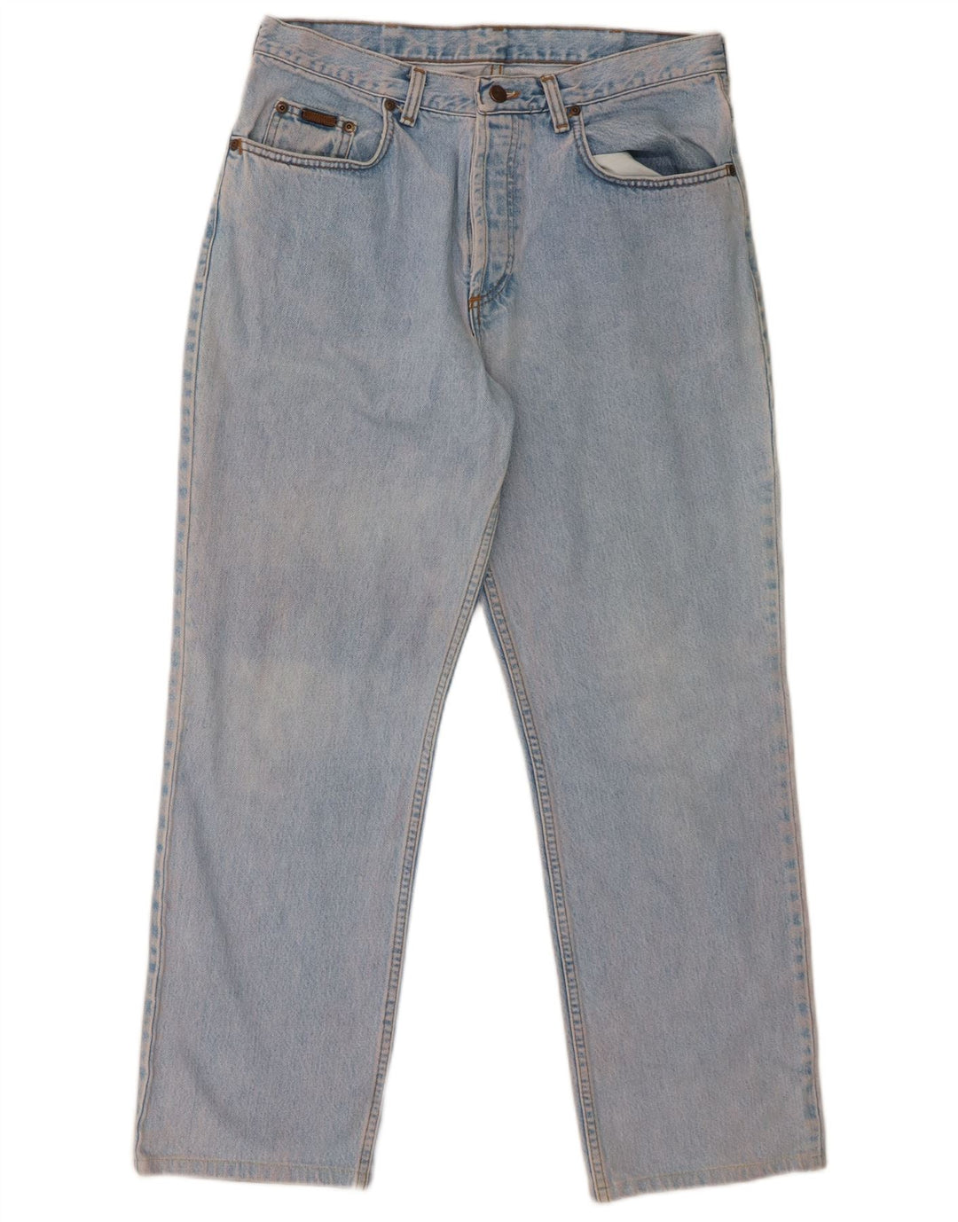 Blugi conici pentru bărbați Wrangler W32 L29 albastru