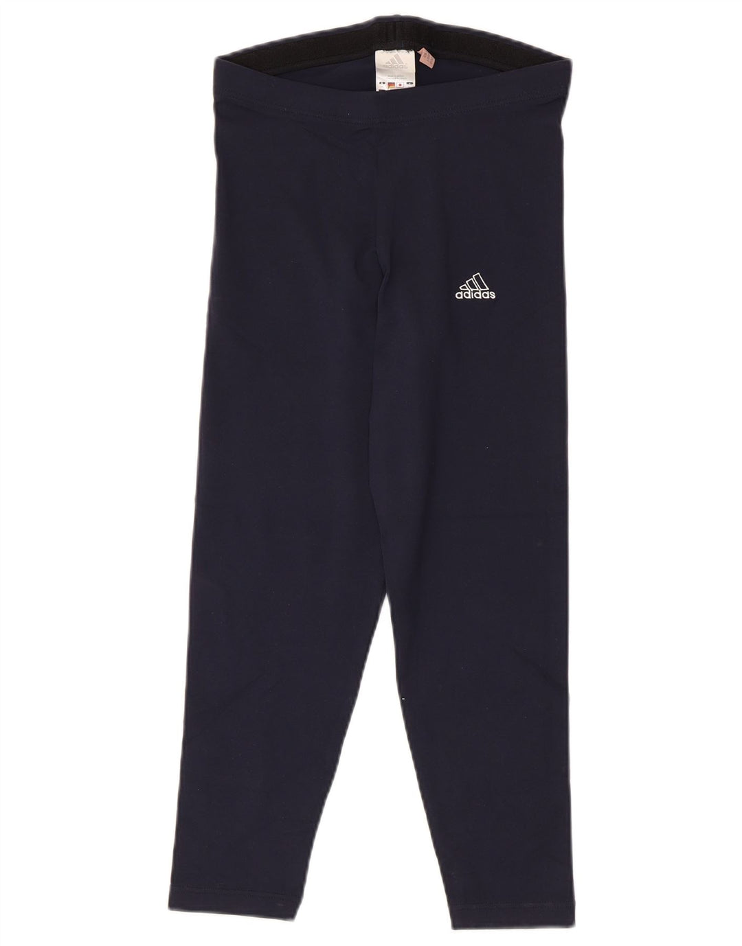 Leggings pentru femei Adidas UK 14, mari, albastru, poliamidă
