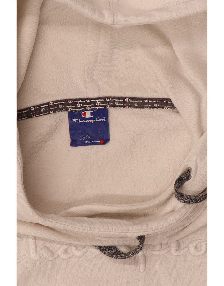 Pulover cu glugă cu grafic pentru femei Champion UK 14 Medium White