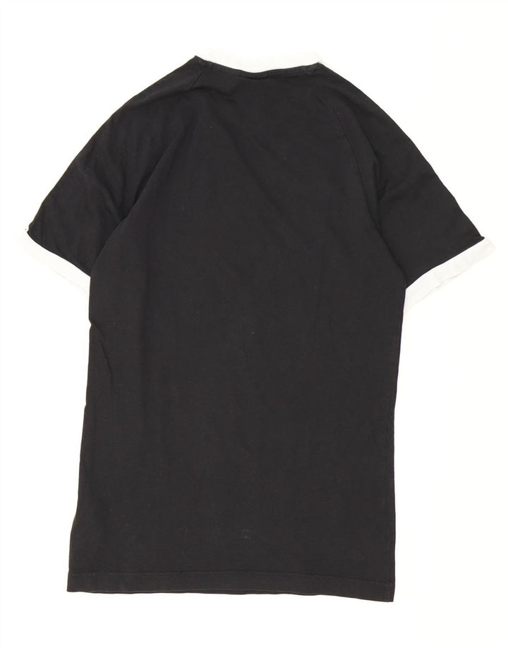 Tricou pentru bărbați Adidas Top mic, negru, bumbac