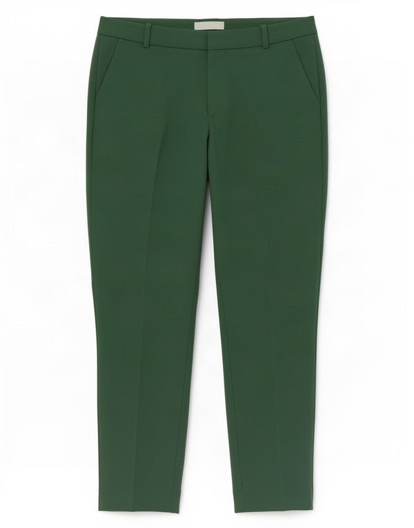 Pantaloni chino conici pentru femei Hobbs UK 14 Large W34 L28 Green