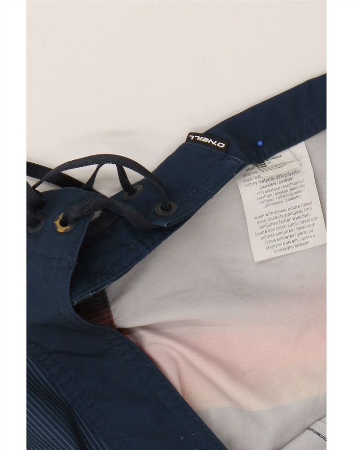 Pantaloni scurți de înot O'Neill pentru bărbați, albastru mediu, poliester color bloc