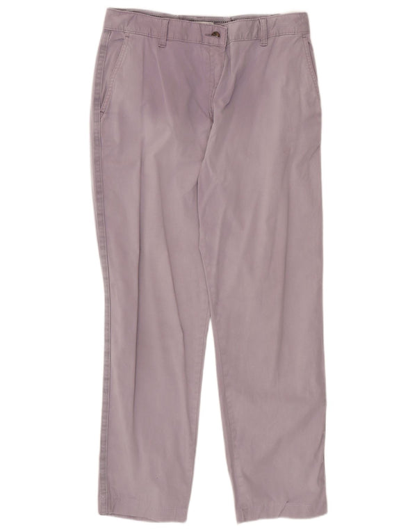 Pantaloni chino conici pentru femei Marks & Spencer UK 14 Large W32 L28 Violet