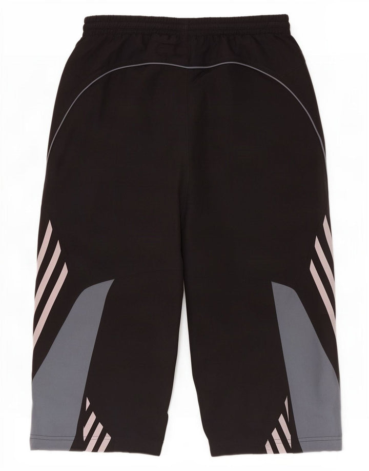 Pantaloni scurți sport Bermude Adidas pentru bărbați, negru, poliester color bloc