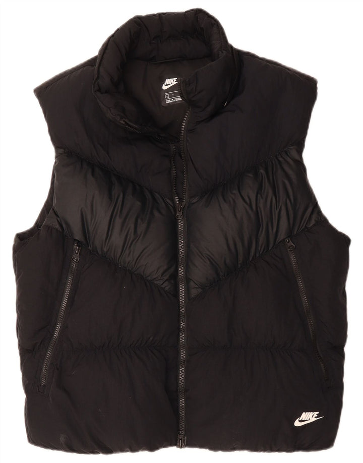 Gilet NIKE pentru bărbați, UK 40, mare, negru, poliester