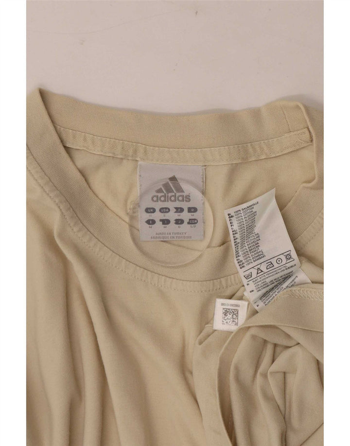 Tricou Bărbați Adidas Top Mediu Bej Bumbac