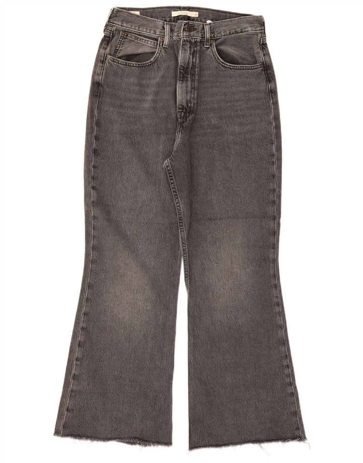 Blugi evazați Levi's pentru femei cu talie înaltă L30 L26 bumbac gri