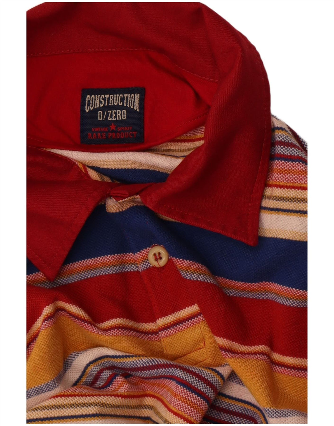 Tricou polo vintage rugby cu mânecă lungă pentru bărbați, cu dungi medii, multicolore