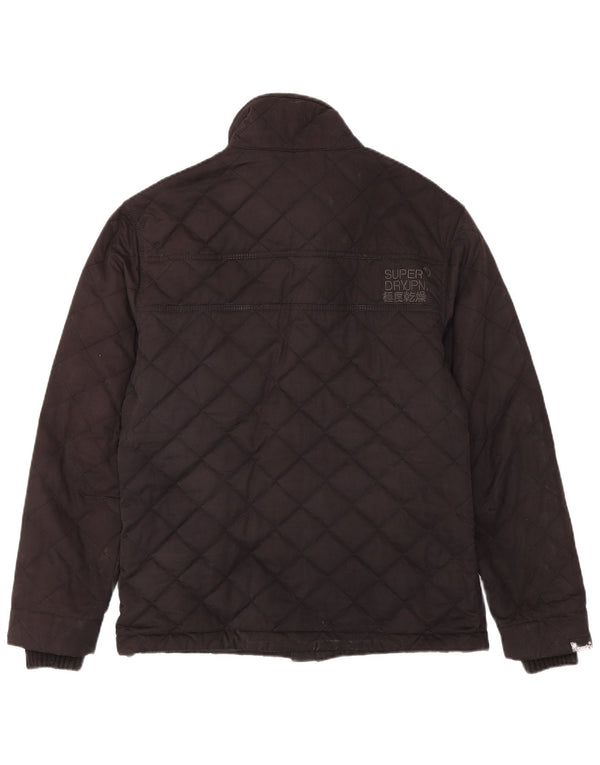 Jachetă matlasată The Windhiker Superdry pentru bărbați UK 42 XL Poliester negru