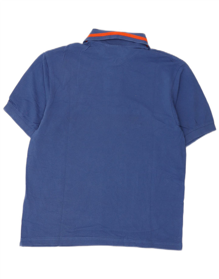 Tricou Polo pentru bărbați Diadora Bumbac Albastru Mic