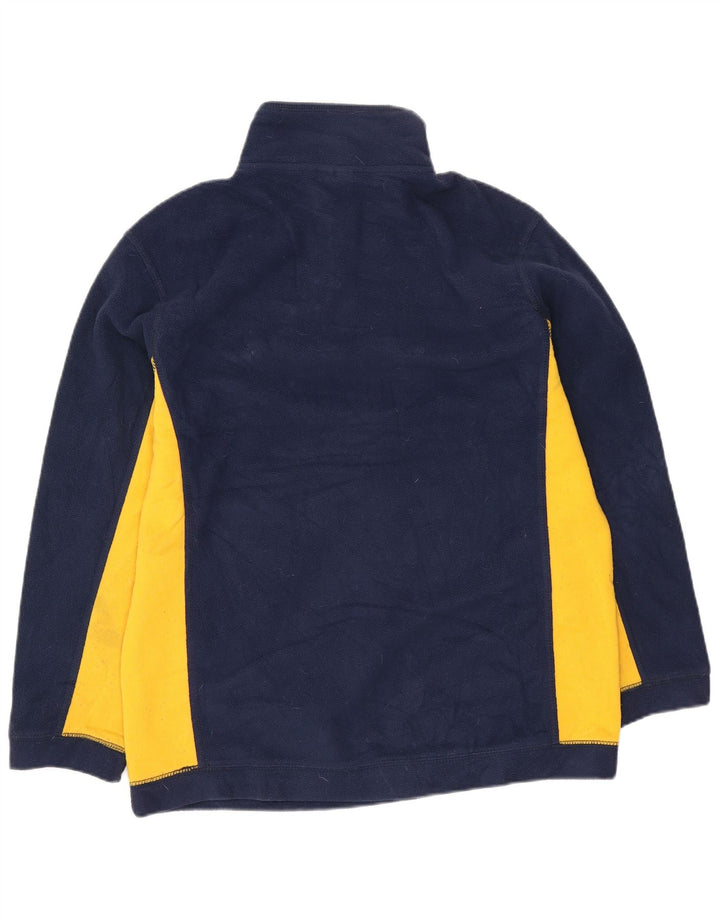 Pulover din lână pentru femei Russell Athletic UK 10/12 Poliester mediu albastru bleumarin