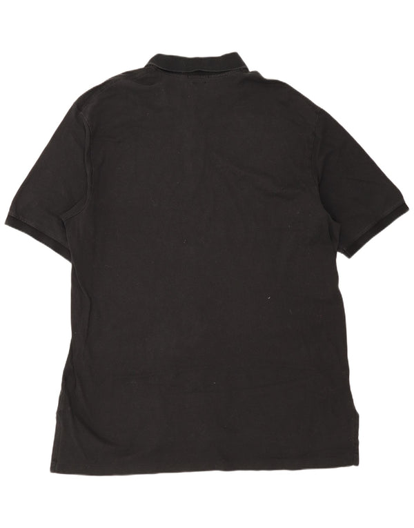 Cămașă înaltă Polo Ralph Lauren pentru bărbați, bumbac negru 2XL