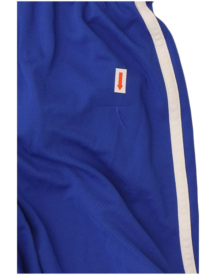 Pantaloni scurți sport pentru bărbați Adidas Climalite, poliester mic, albastru